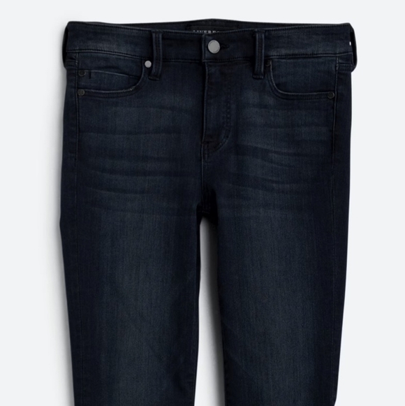 Liverpool Denim - Liverpool Dark Blue Crop Cuffed Jeans